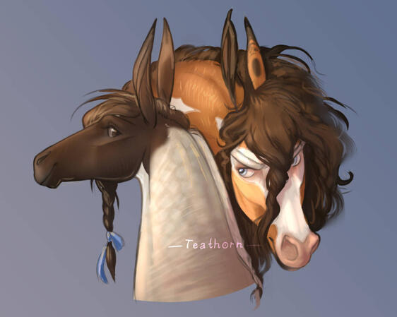 2x sketchy headshots